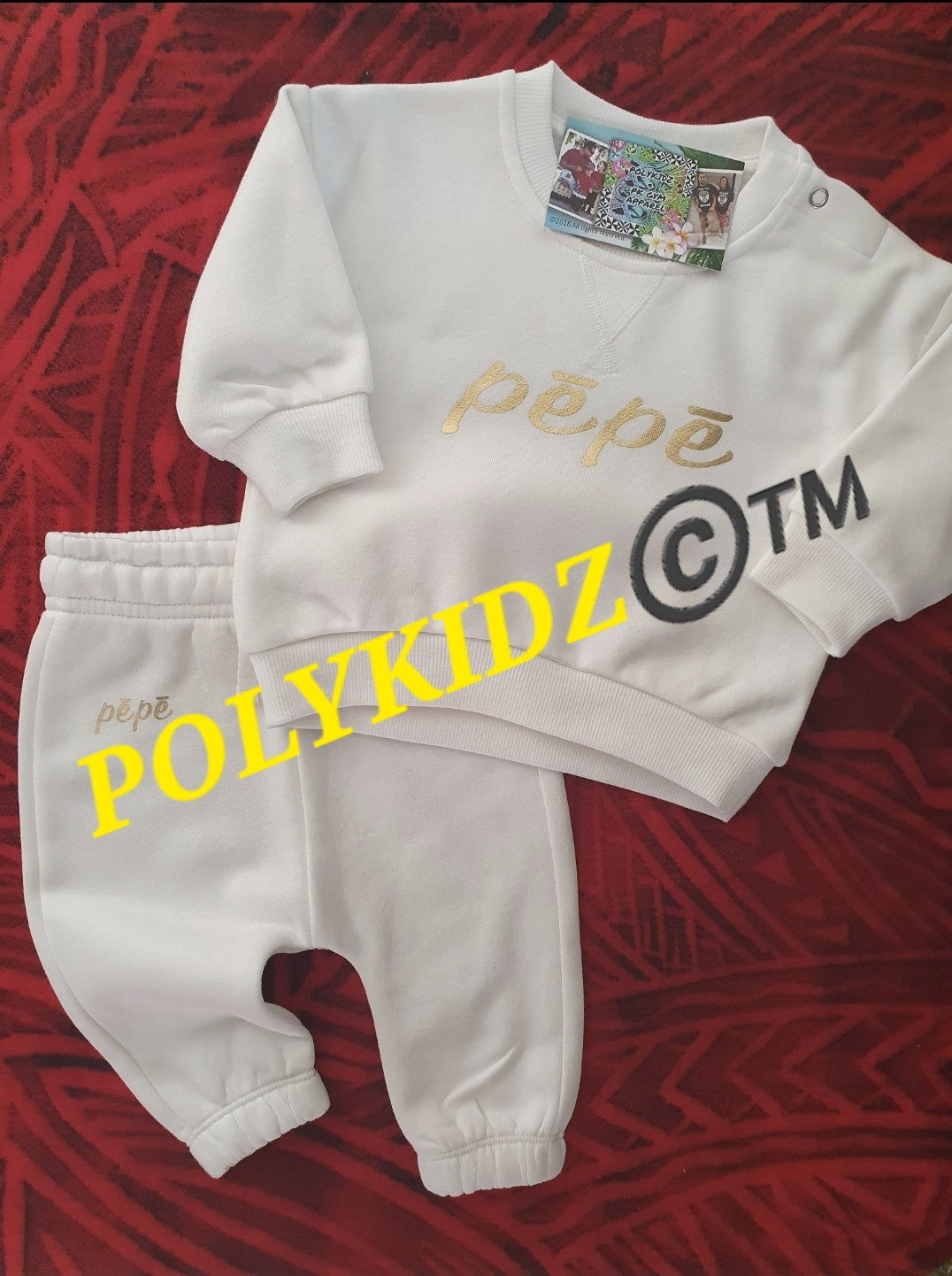 baby (pēpē) tracksuit sets® + pēpē trackies®