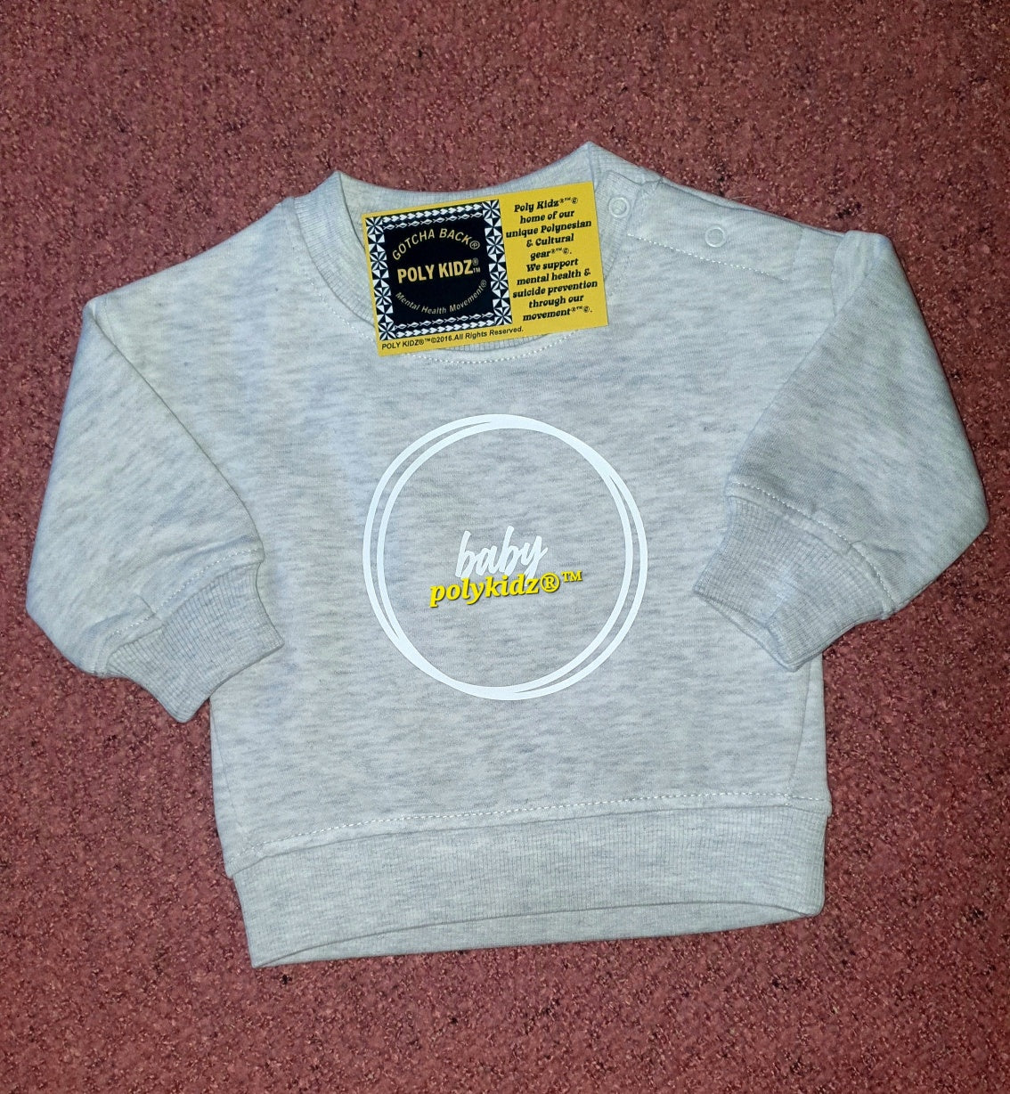 Light grey baby crews® and tracksuit sets®